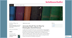 Desktop Screenshot of kristinaschafer.wordpress.com