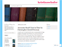 Tablet Screenshot of kristinaschafer.wordpress.com