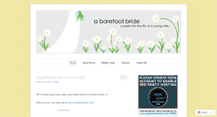 Desktop Screenshot of abarefootbride.wordpress.com