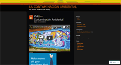 Desktop Screenshot of contaminacionambientalpr.wordpress.com