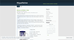 Desktop Screenshot of niqueneime.wordpress.com