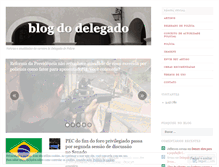 Tablet Screenshot of blogdodelegado.wordpress.com