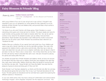 Tablet Screenshot of fairyblossomandfriends.wordpress.com