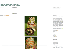 Tablet Screenshot of handmadethink.wordpress.com