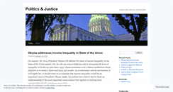 Desktop Screenshot of politicsandjustice.wordpress.com