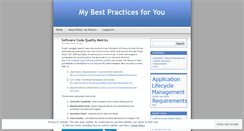 Desktop Screenshot of mbp4y.wordpress.com