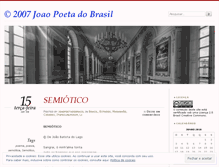 Tablet Screenshot of joaopoetadobrasil.wordpress.com