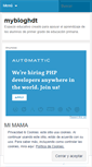 Mobile Screenshot of mybloghdt.wordpress.com