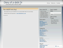 Tablet Screenshot of debtdrherts.wordpress.com
