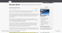 Desktop Screenshot of myinnermystic.wordpress.com