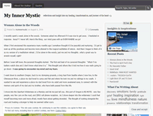 Tablet Screenshot of myinnermystic.wordpress.com