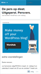 Mobile Screenshot of depersopdieet.wordpress.com