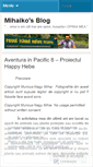 Mobile Screenshot of mihaiko.wordpress.com