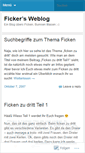 Mobile Screenshot of ficker.wordpress.com