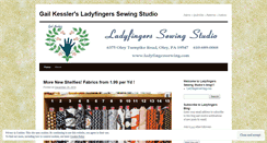 Desktop Screenshot of ladyfingerssewing.wordpress.com