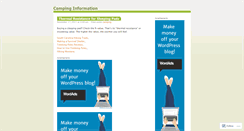 Desktop Screenshot of campingquest.wordpress.com