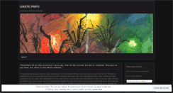 Desktop Screenshot of gnosticprints.wordpress.com