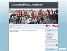 Tablet Screenshot of africanicare.wordpress.com