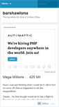Mobile Screenshot of barshawlona.wordpress.com