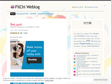 Tablet Screenshot of filchiprogrammer.wordpress.com