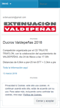 Mobile Screenshot of extenuacion.wordpress.com