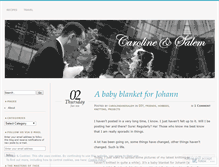 Tablet Screenshot of carolineandsalem.wordpress.com