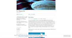 Desktop Screenshot of lebagatelle.wordpress.com