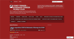 Desktop Screenshot of ceskterrier.wordpress.com