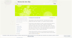 Desktop Screenshot of menosdecien.wordpress.com