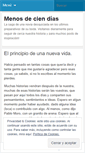 Mobile Screenshot of menosdecien.wordpress.com