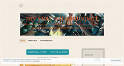 Desktop Screenshot of myyearwithoutsport.wordpress.com
