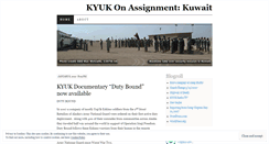 Desktop Screenshot of kyukonassignment.wordpress.com