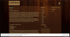 Desktop Screenshot of monicaruus.wordpress.com