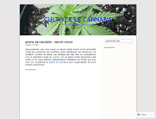 Tablet Screenshot of cultiverlecannabis.wordpress.com