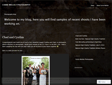 Tablet Screenshot of carriemullalyphoto.wordpress.com