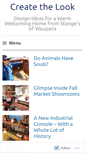 Mobile Screenshot of createthelook.wordpress.com
