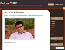 Tablet Screenshot of feridunozbek.wordpress.com