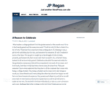 Tablet Screenshot of jpregan.wordpress.com