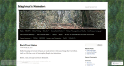 Desktop Screenshot of maghnus.wordpress.com