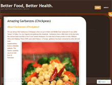 Tablet Screenshot of grainsandbeans.wordpress.com