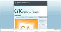 Desktop Screenshot of gknetwork.wordpress.com