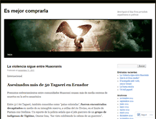 Tablet Screenshot of compraunaescaleraalcielo.wordpress.com