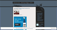 Desktop Screenshot of diggy.wordpress.com