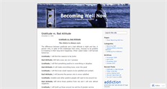 Desktop Screenshot of becomingwellnow.wordpress.com