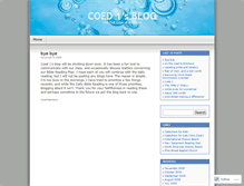 Tablet Screenshot of coed1.wordpress.com