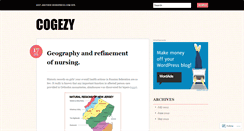 Desktop Screenshot of cogezy.wordpress.com
