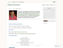 Tablet Screenshot of fantoniou.wordpress.com