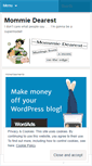 Mobile Screenshot of mommiedearest.wordpress.com