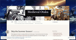 Desktop Screenshot of medievalotaku.wordpress.com