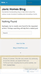 Mobile Screenshot of javichomes.wordpress.com